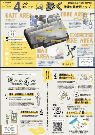 案内用チラシ完成（Ver.2)